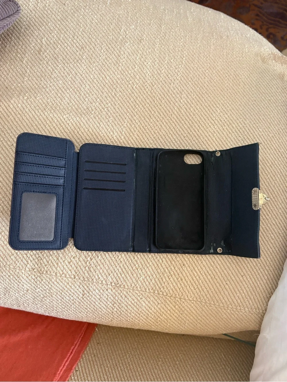 Brown & Black Phone Case Wallet